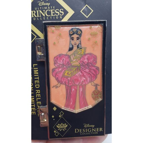 Disney Park Designer Ultimate Princess Collection Jasmine Hinged Pin Ltd Ed NEW - Picture 10 of 10